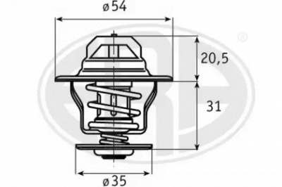 WILMINK GROUP wg1492795 -  Термостат, охлаждающая жидкость
